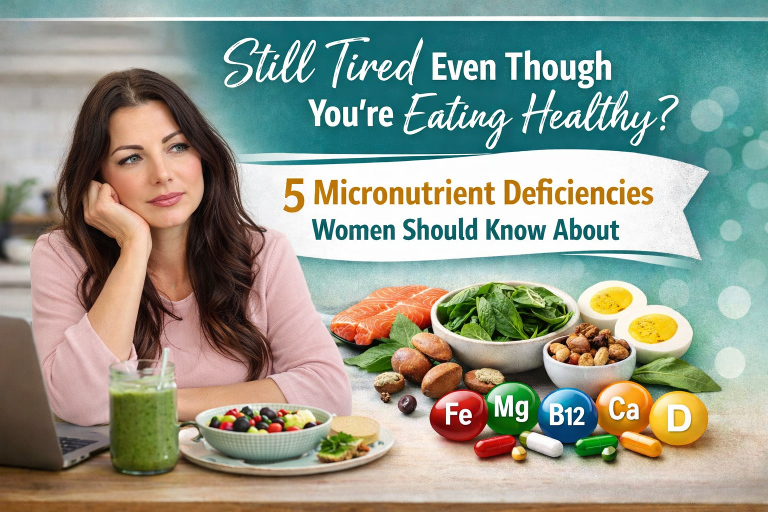 Micronutrient Deficiencies in Women: Why You Feel Tired Even When You’re Doing Everything Right